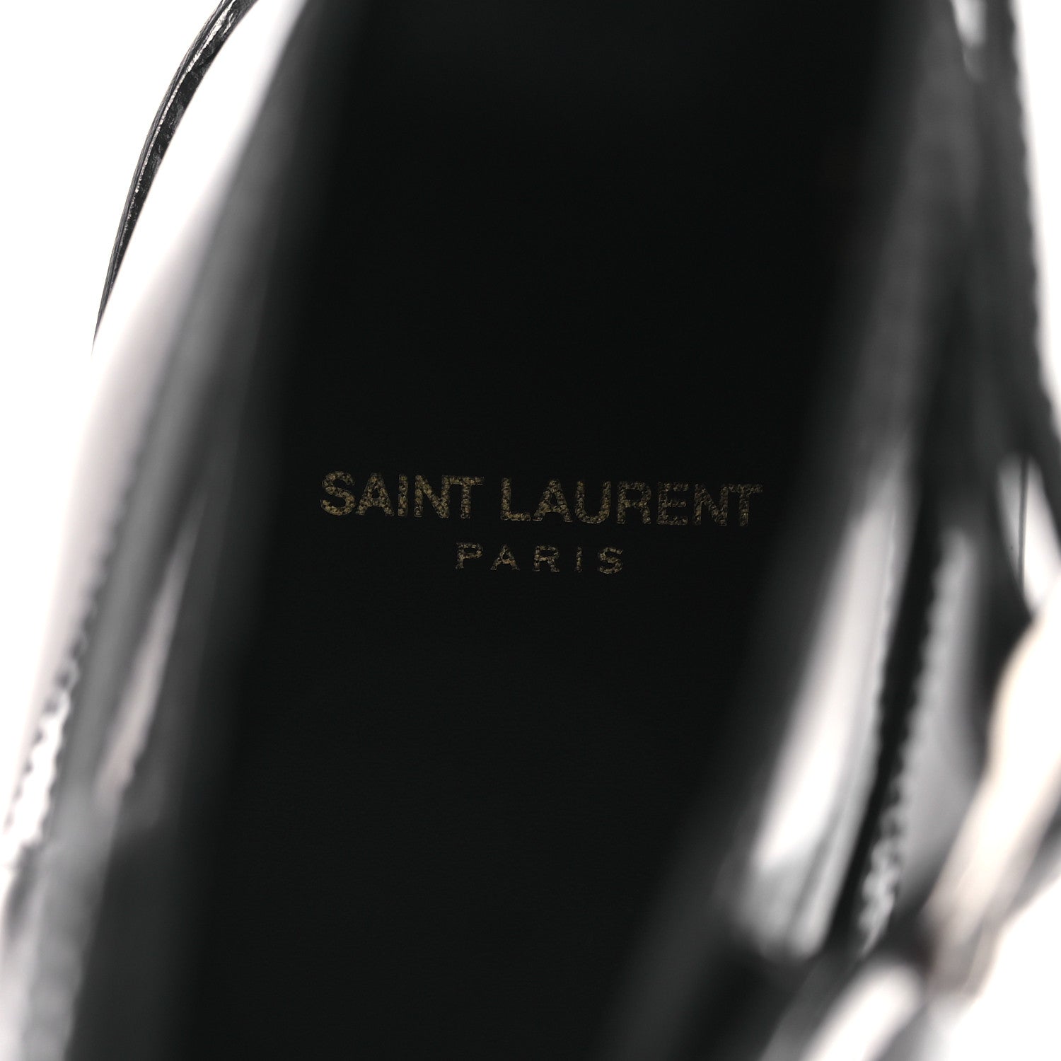 Saint Laurent Buello Top Army 20 Ankle Boots 39 Black 8 of 9