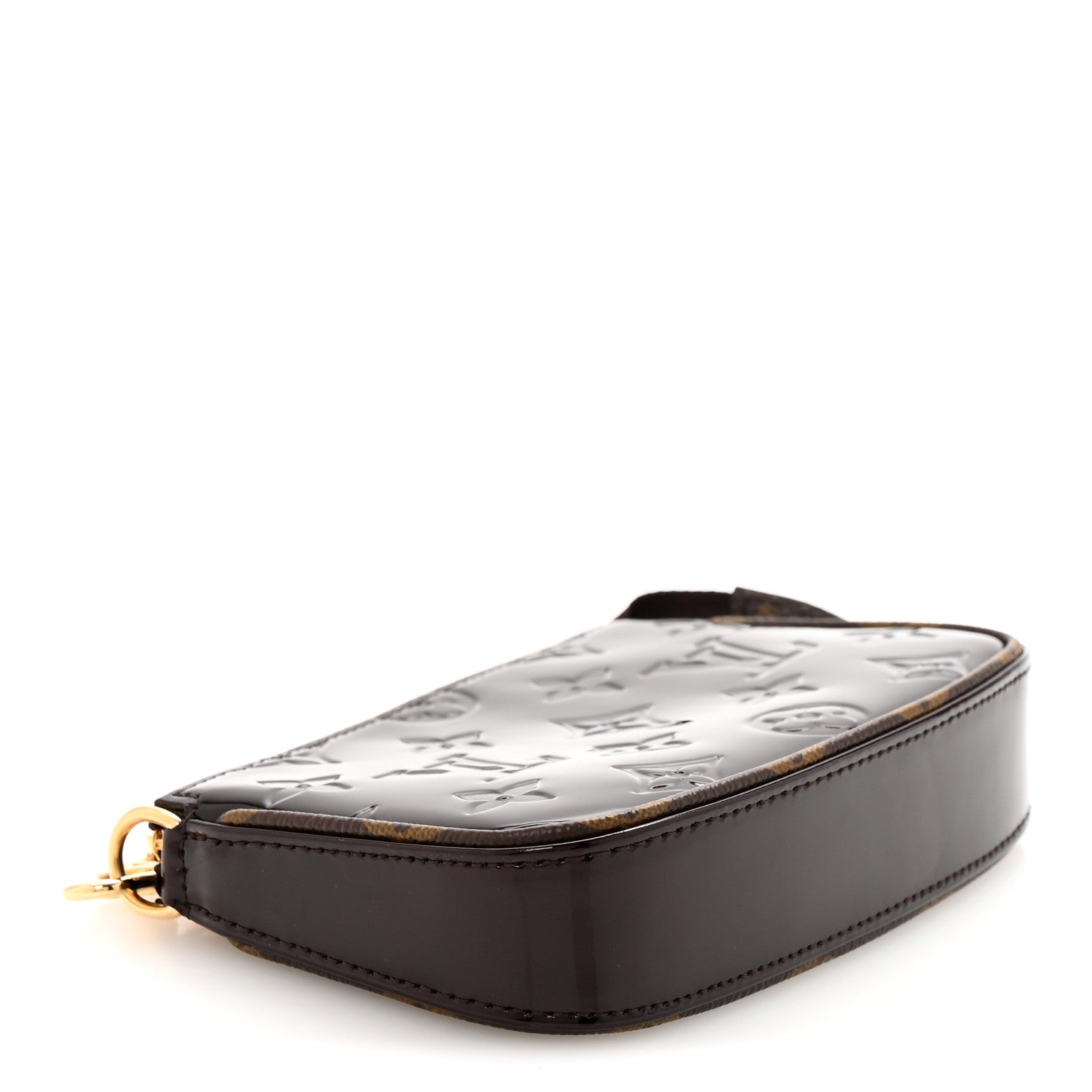 Louis Vuitton Vernis Monogram Mini Pochette Accessories Amarante 4 of 8
