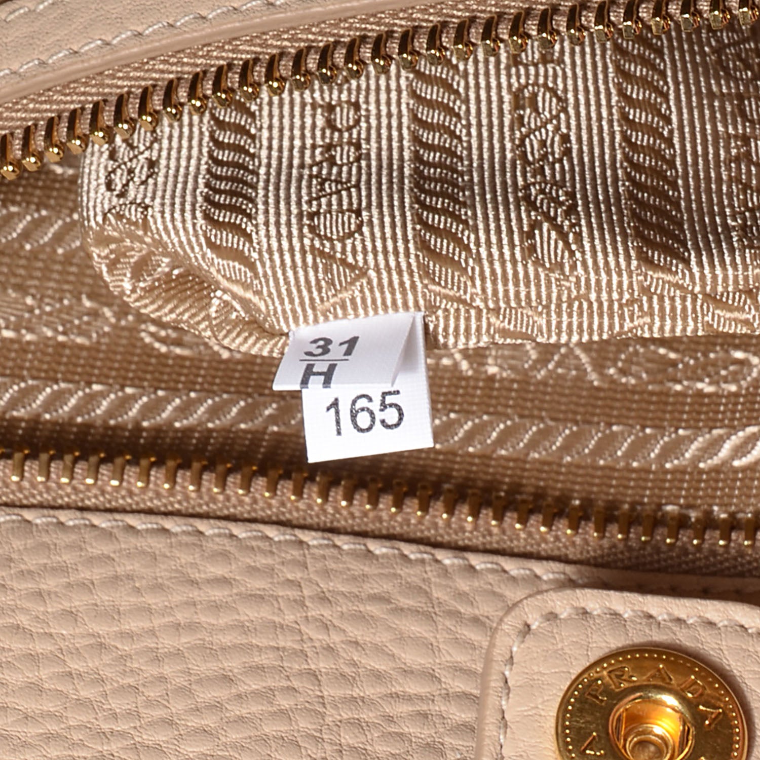 Prada Vitello Daino Shopping Tote Sabbia 18 of 21