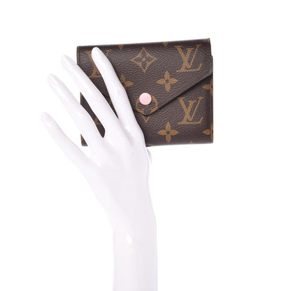 Louis Vuitton Monogram Victorine Wallet Rose Ballerine 2 of 8