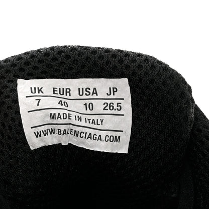 Balenciaga Fabric Mesh Womens Phantom Sneakers 40 Black White 7 of 9