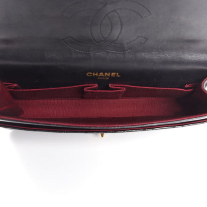 Chanel Lambskin Quilted Medium Bijoux Chain Double Flap Black 6 of 8