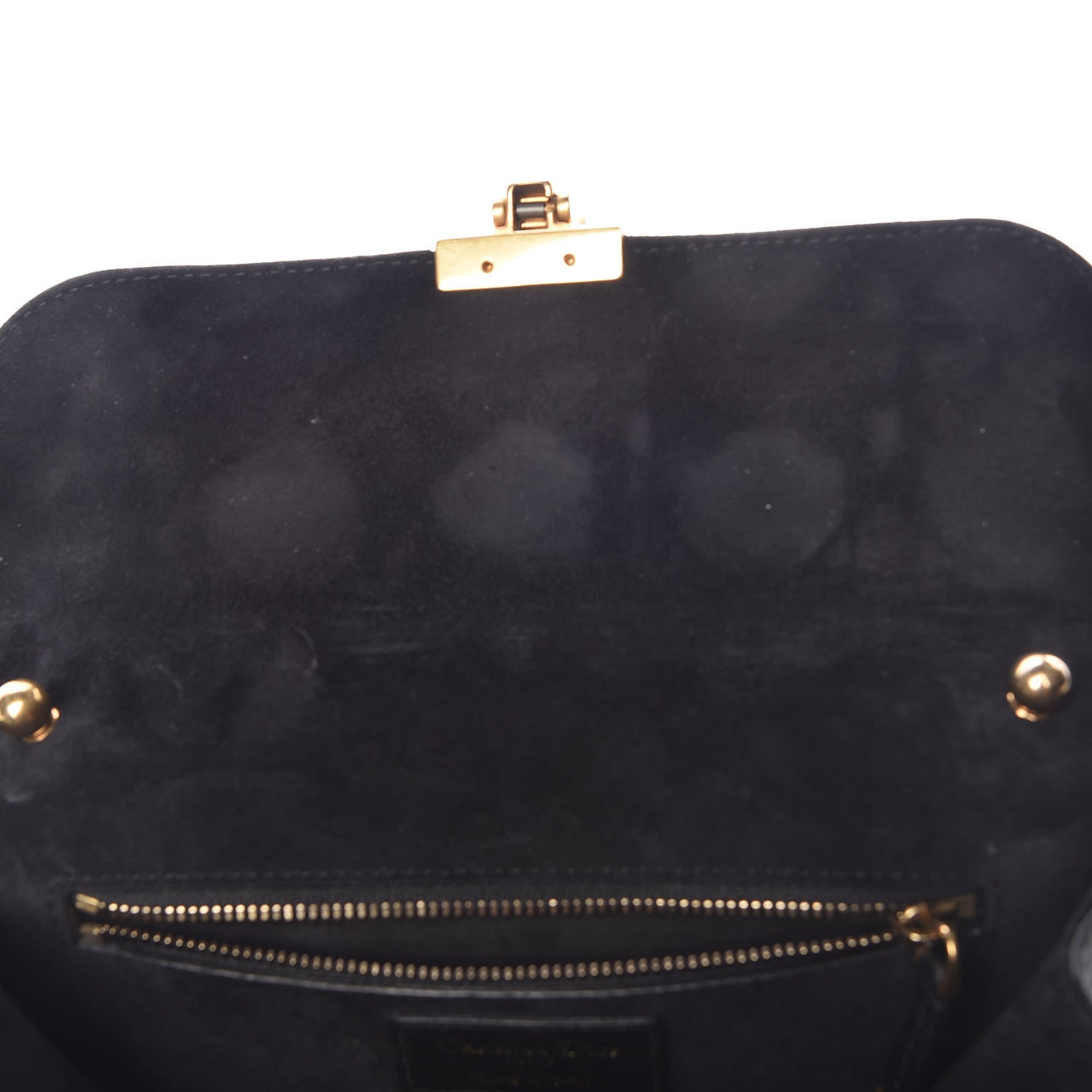 Christian Dior Lambskin Cannage Small Dioraddict Flap Bag Black 12 of 12