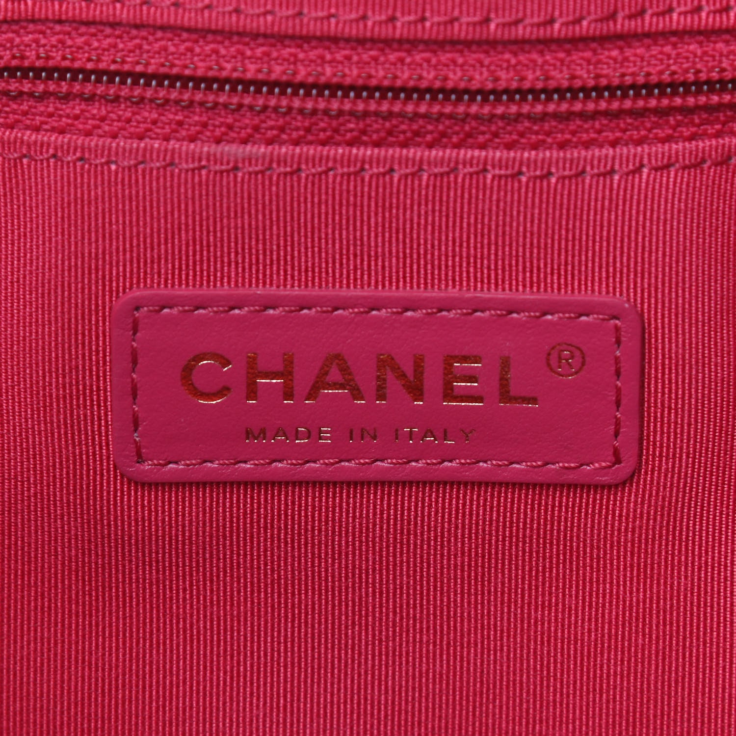 Chanel Shiny Aged Calfskin Quilted Large Shopping Bag Black 6 of 10
