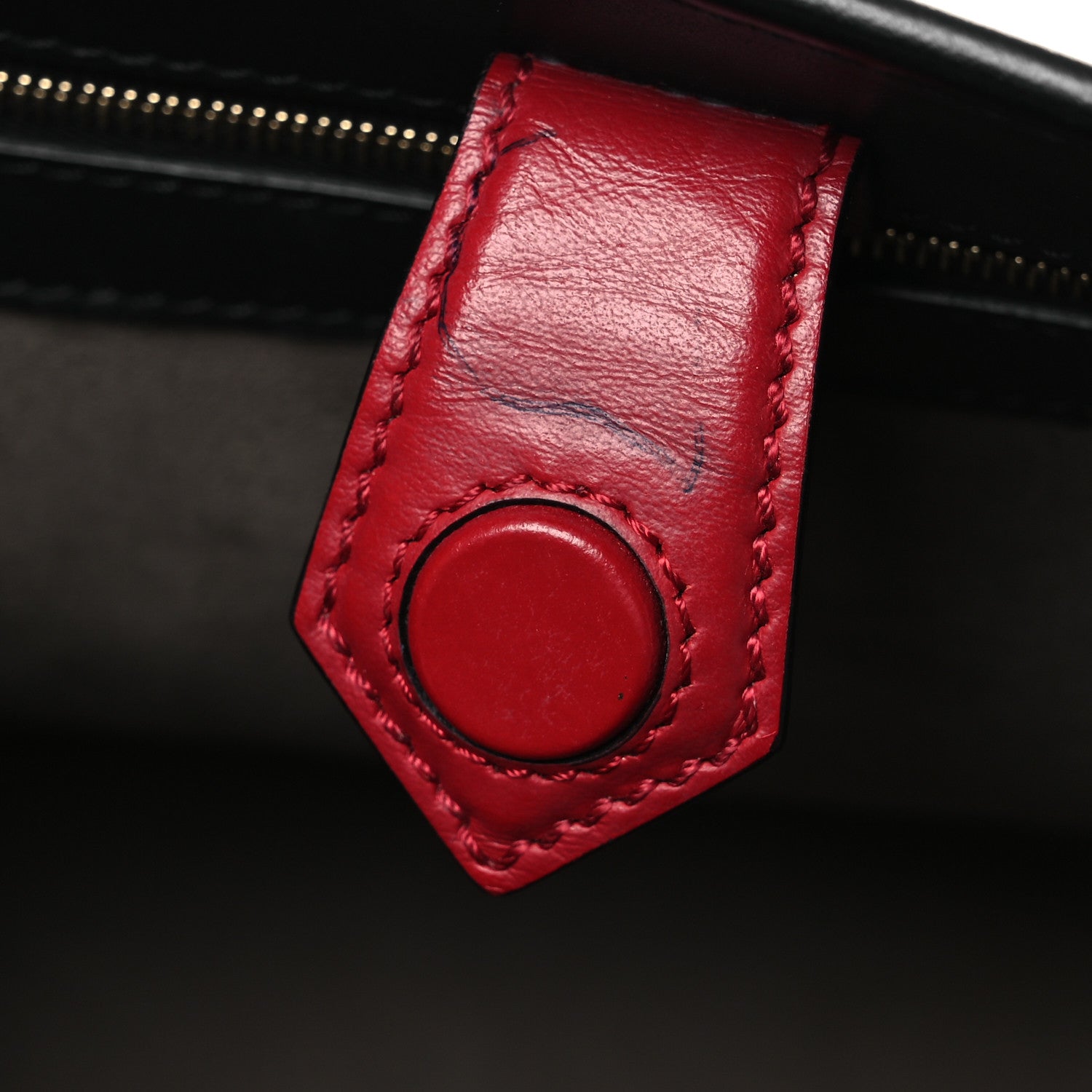 Fendi Vitello Century F is Fendi FF 1974 Embossed Small Runaway Satchel Black Maya 12 of 14