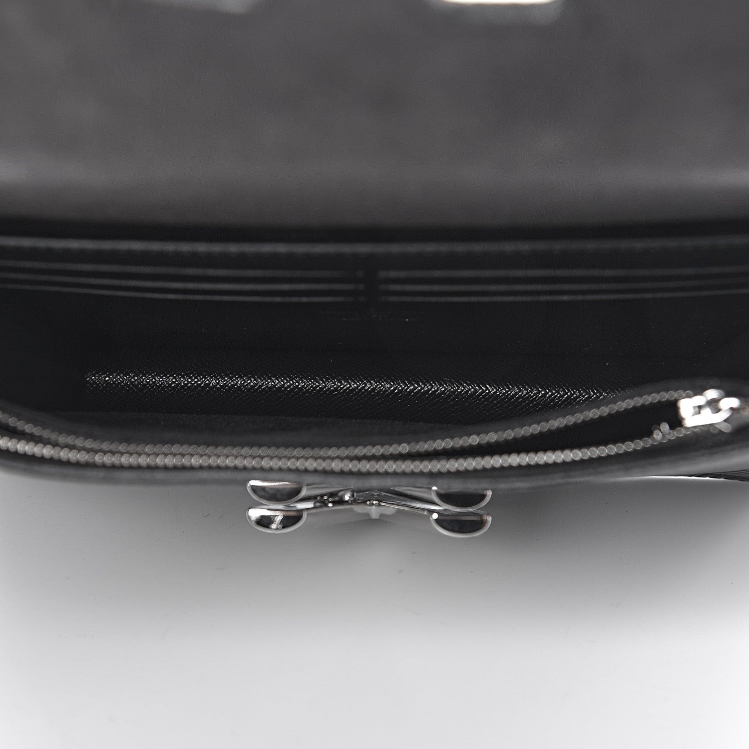Louis Vuitton Epi Twist Belt Chain Wallet Black 5 of 10
