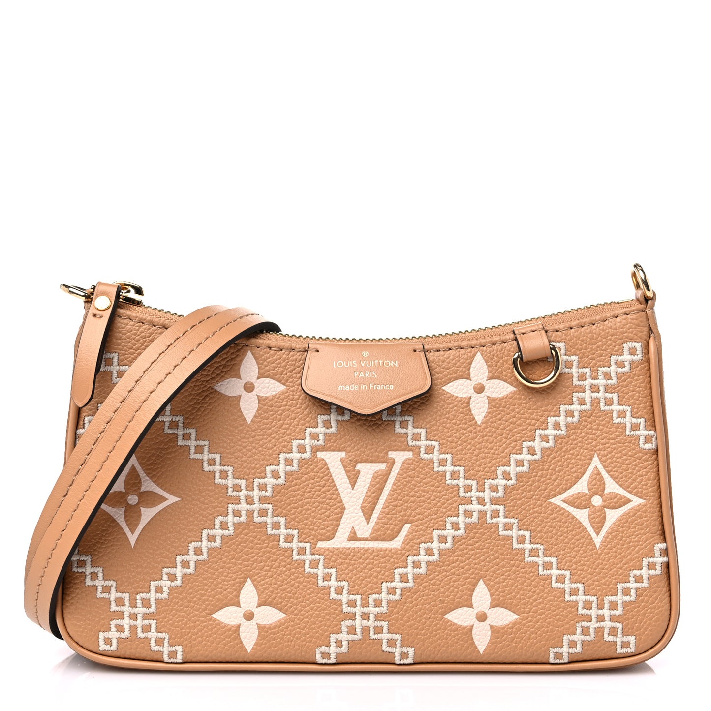 Empreinte Monogram Giant Broderies Easy Pouch On Strap Arizona