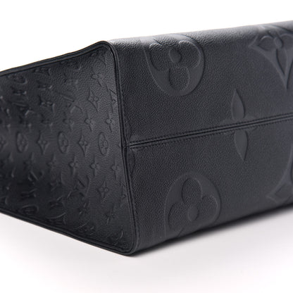 Louis Vuitton Empreinte Monogram Giant Onthego GM Black 6 of 10