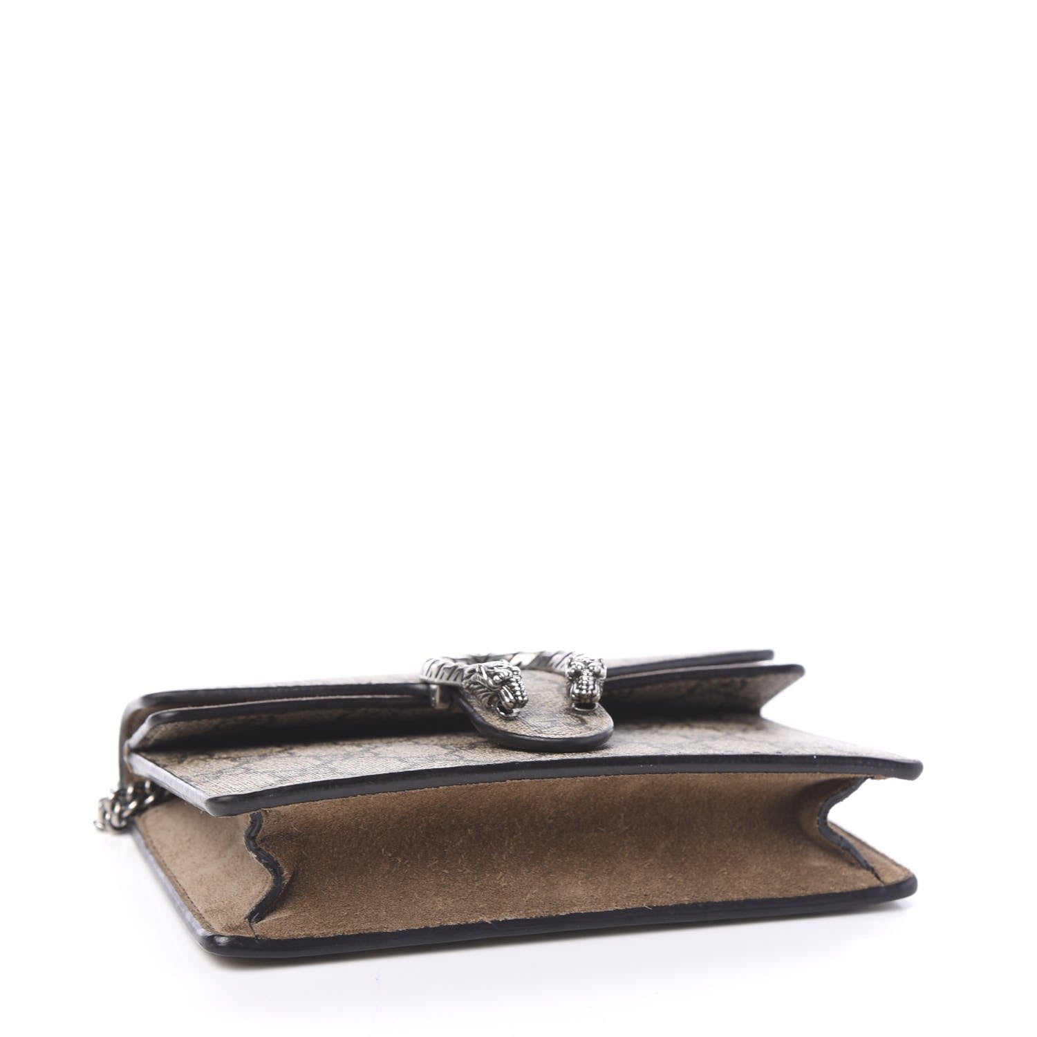 Gucci GG Supreme Monogram Super Mini Dionysus Shoulder Bag Taupe 3 of 10
