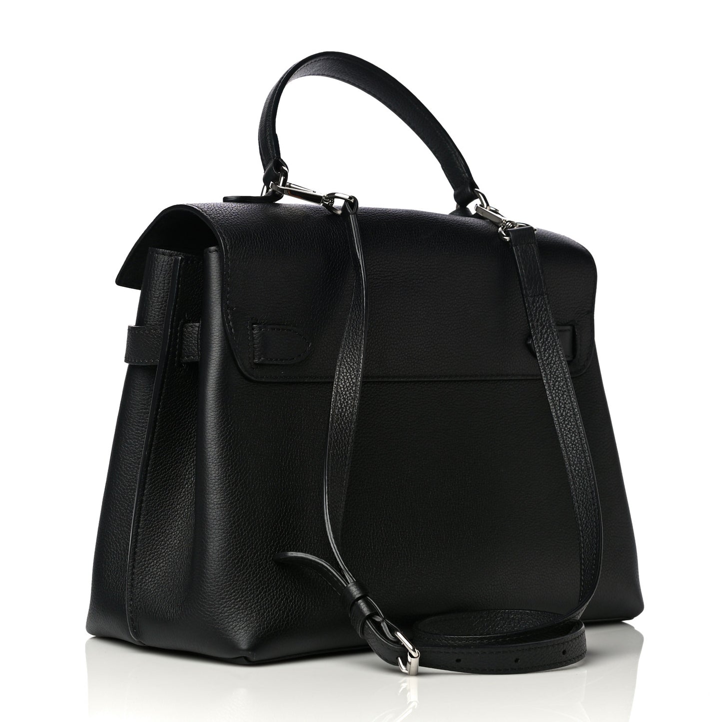 Calfskin Lockme Ever BB Black