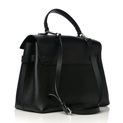 Louis Vuitton Calfskin Lockme Ever BB Black 3 of 12