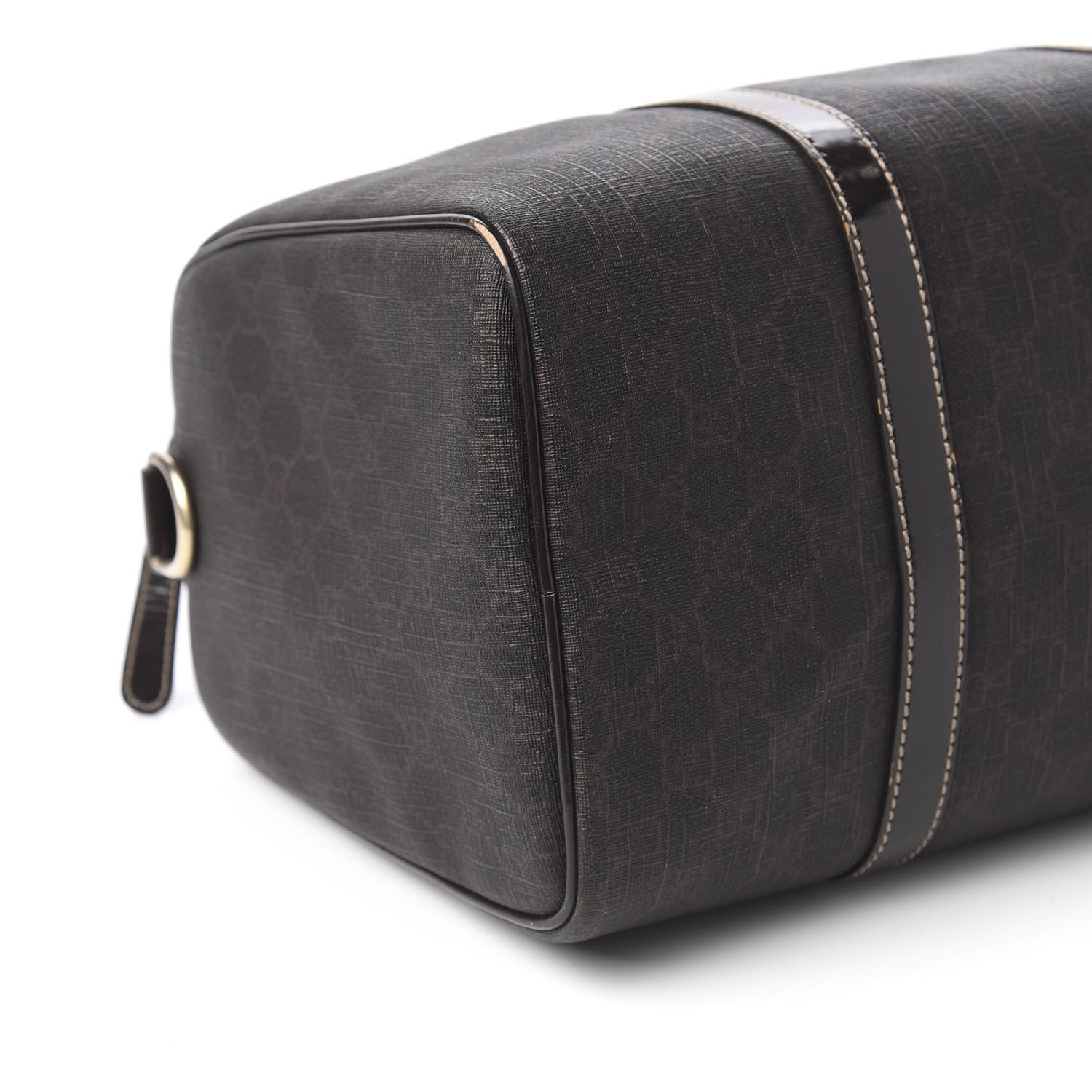 Gucci GG Supreme Monogram Medium Boston Dark Brown 6 of 11