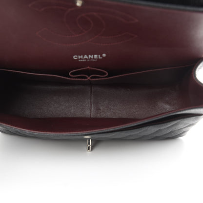 Chanel Caviar Quilted Jumbo Double Flap Black 5 of 10