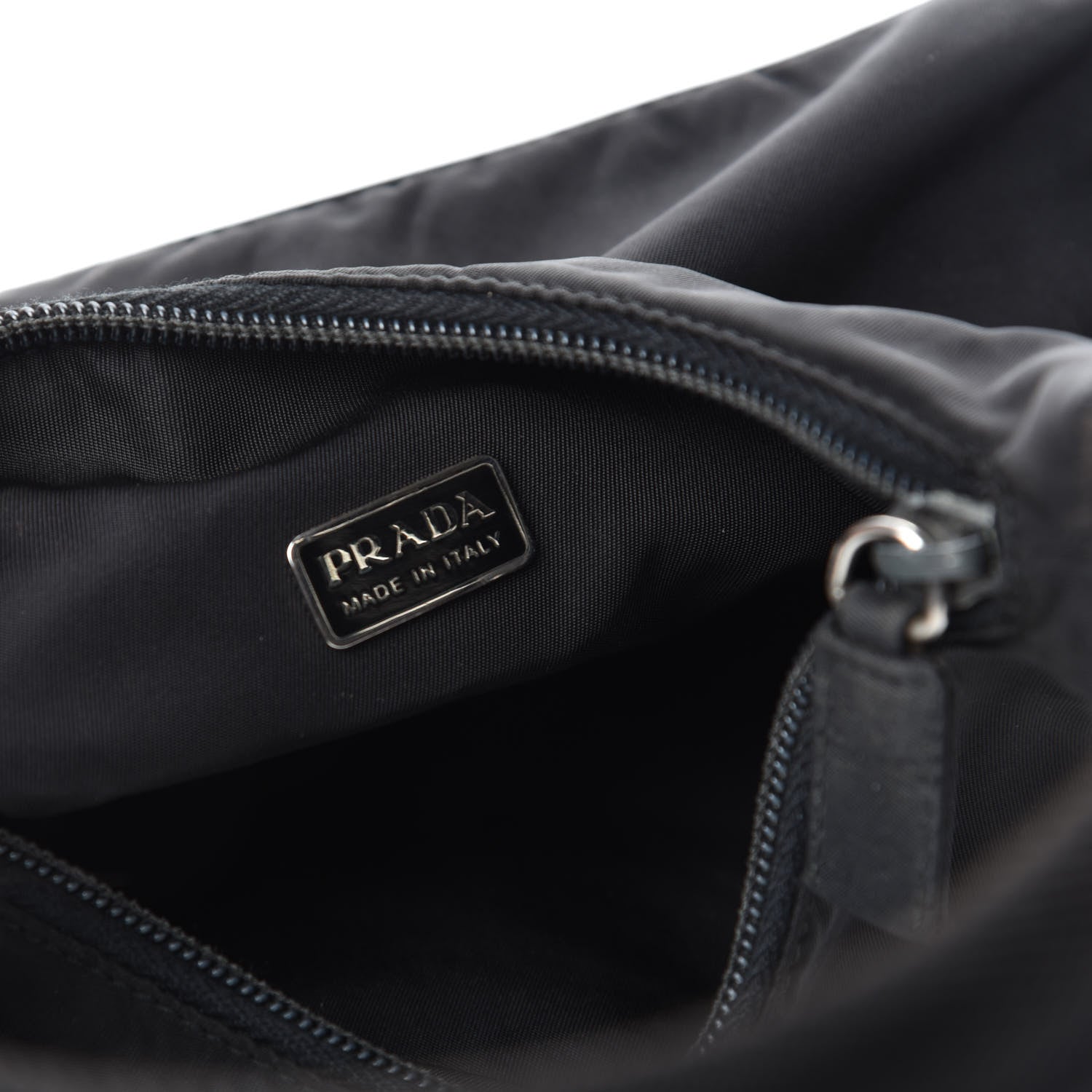 Prada Tessuto Nylon Sport Shoulder Bag Black 6 of 9