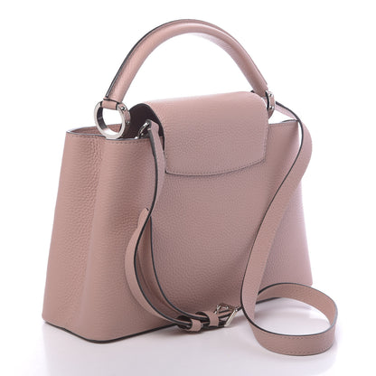 Louis Vuitton Taurillon Capucines PM Magnolia 3 of 10