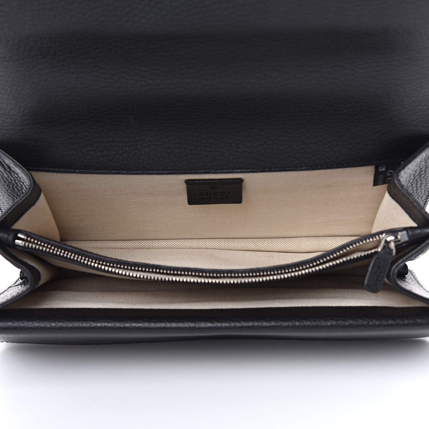 Gucci Pebbled Calfskin Small Dionysus Shoulder Bag Black 5 of 10