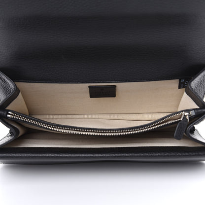 Gucci Pebbled Calfskin Small Dionysus Shoulder Bag Black 5 of 10