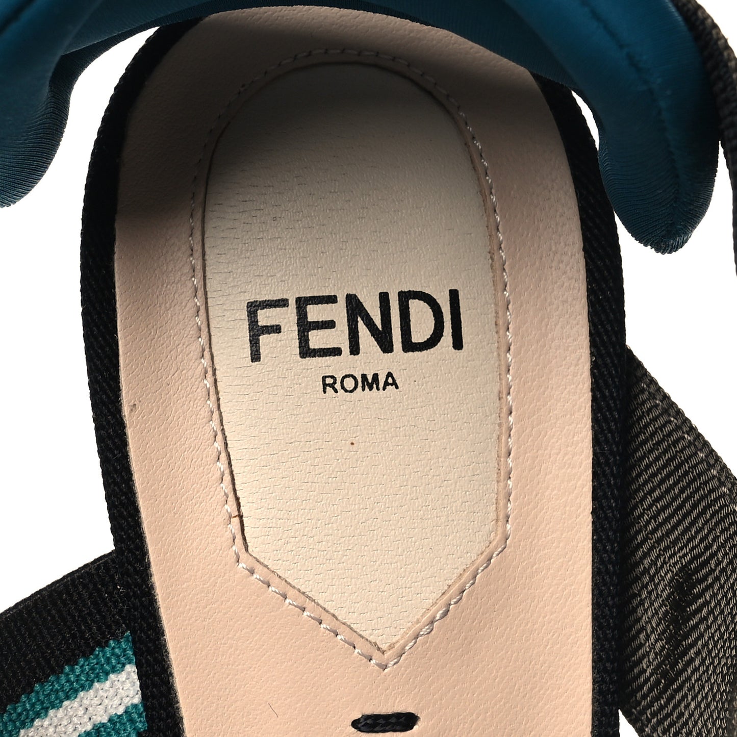 Technical Mesh Colibri 55mm Slingback Pumps 38 Black Verde Military