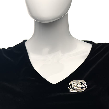 Chanel x Pharrell Williams Crystal Brooch Gold 2 of 4