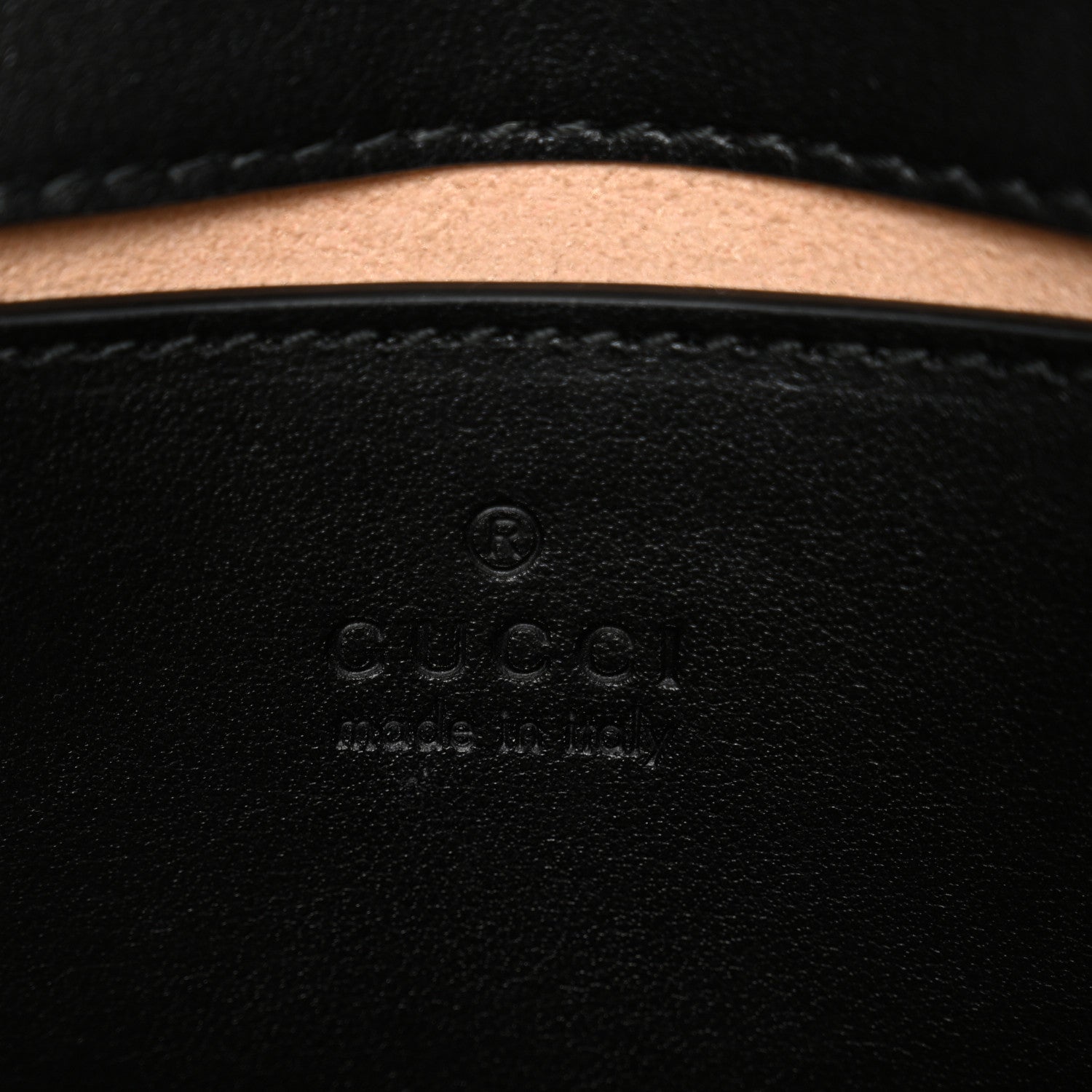 Gucci Calfskin Matelasse Mini GG Marmont Shoulder Bag Black 6 of 10