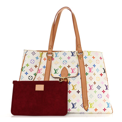 Louis Vuitton Monogram Multicolor Aurelia GM White 1 of 11