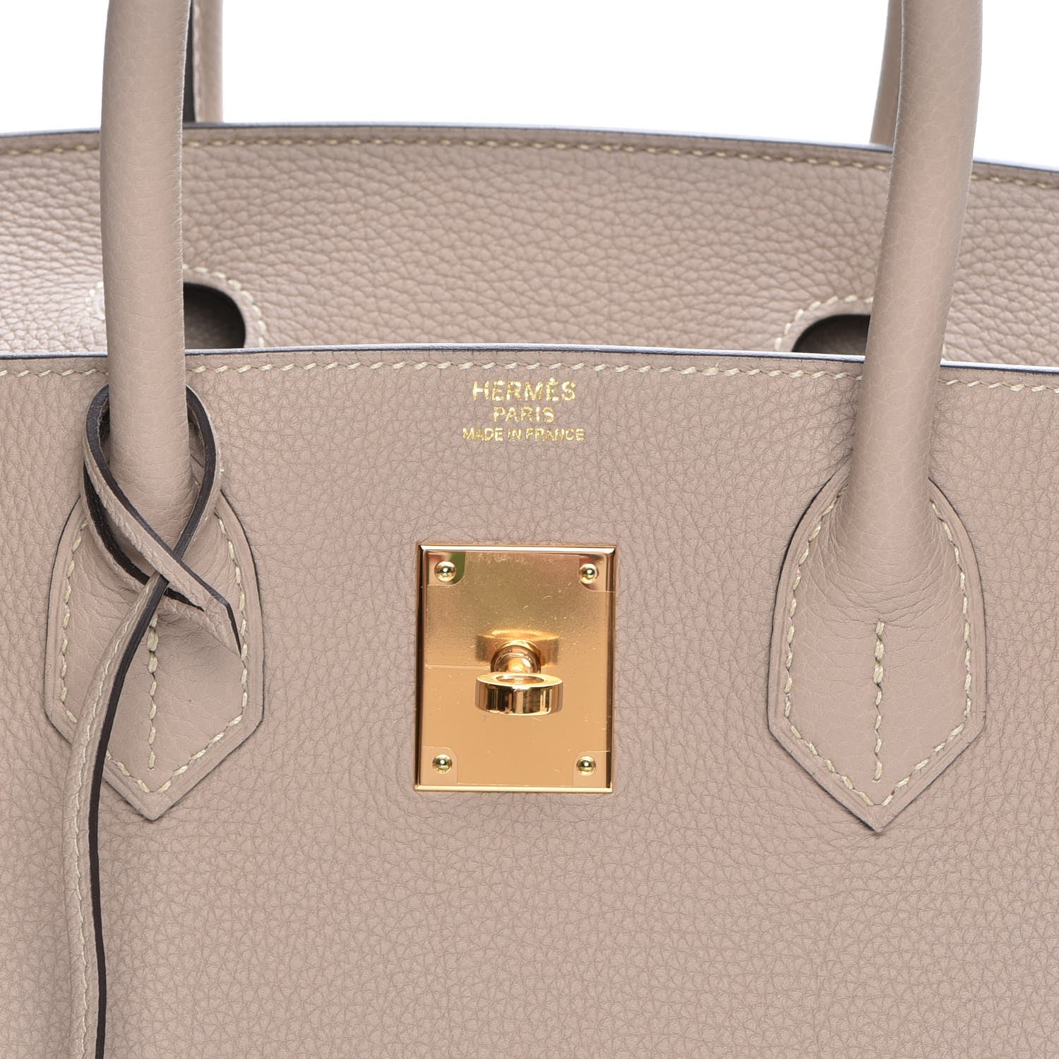Hermes Togo Birkin 30 Gris Tourterelle 16 of 31