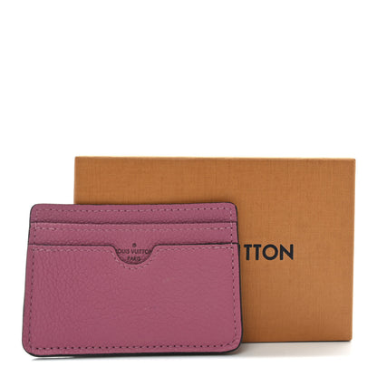 Louis Vuitton Calfskin Card Holder Pink 7 of 7