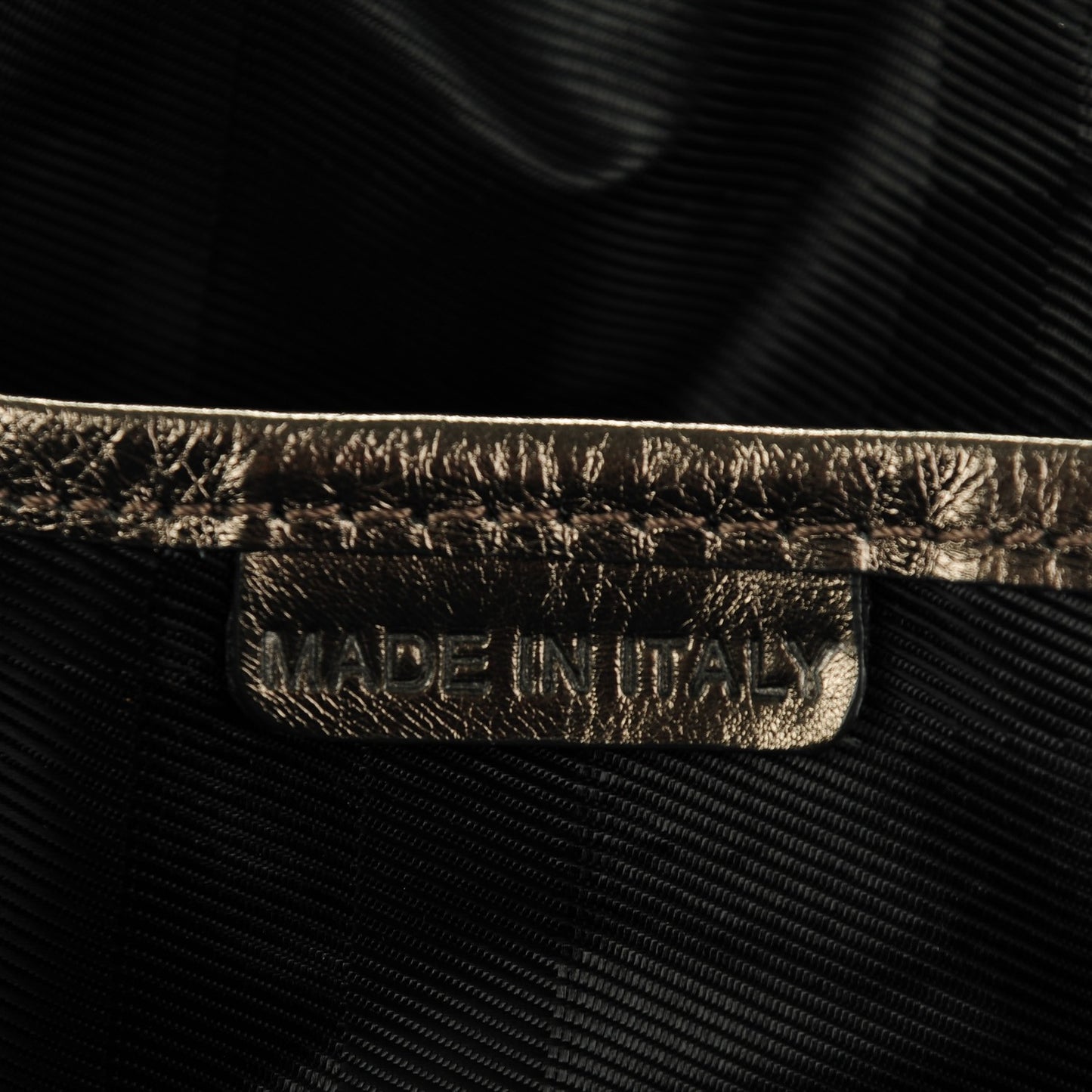 Metallic Quilted Westbury Tote Pewter