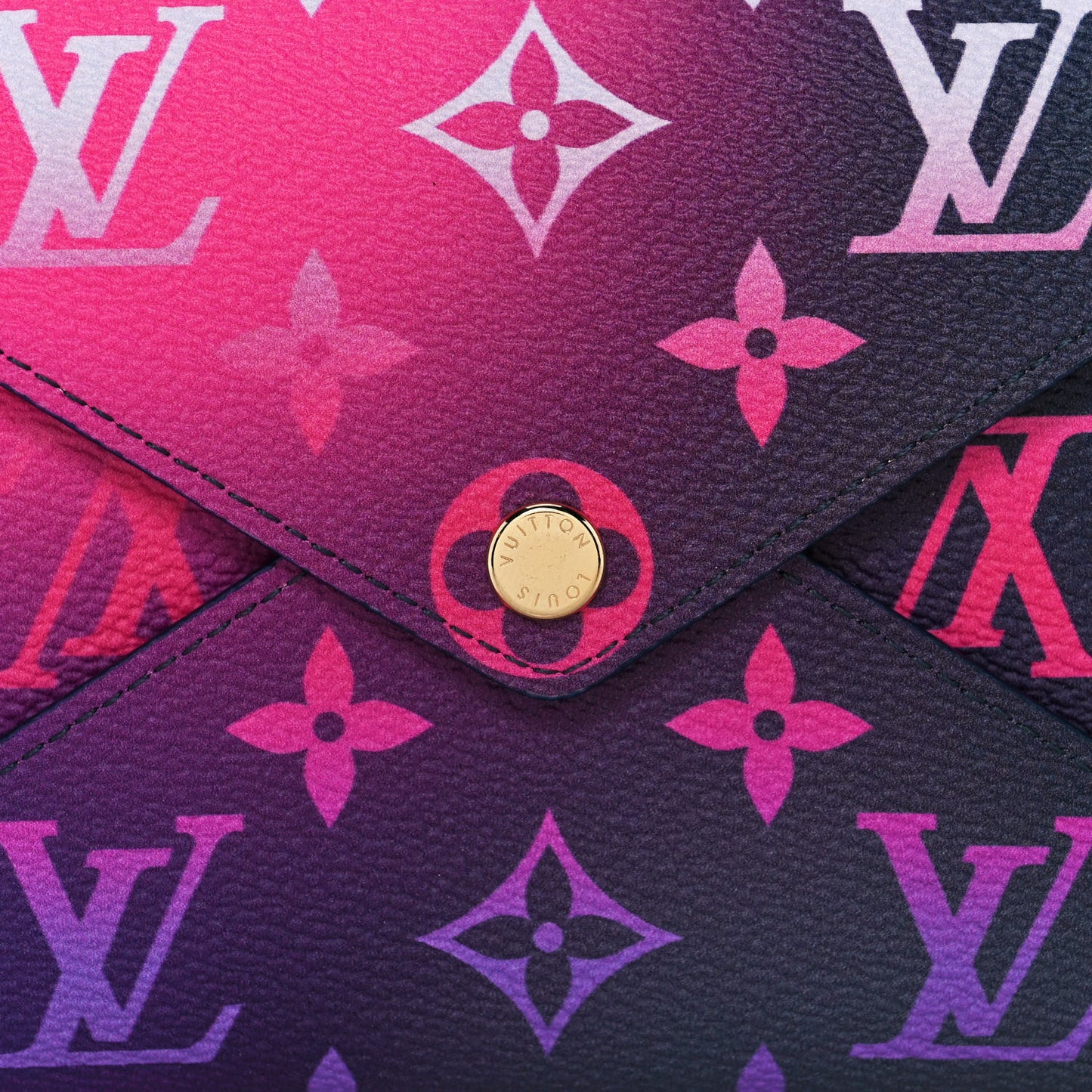Monogram Spring In The City Medium Kirigami Pochette Insert Midnight Fuchsia
