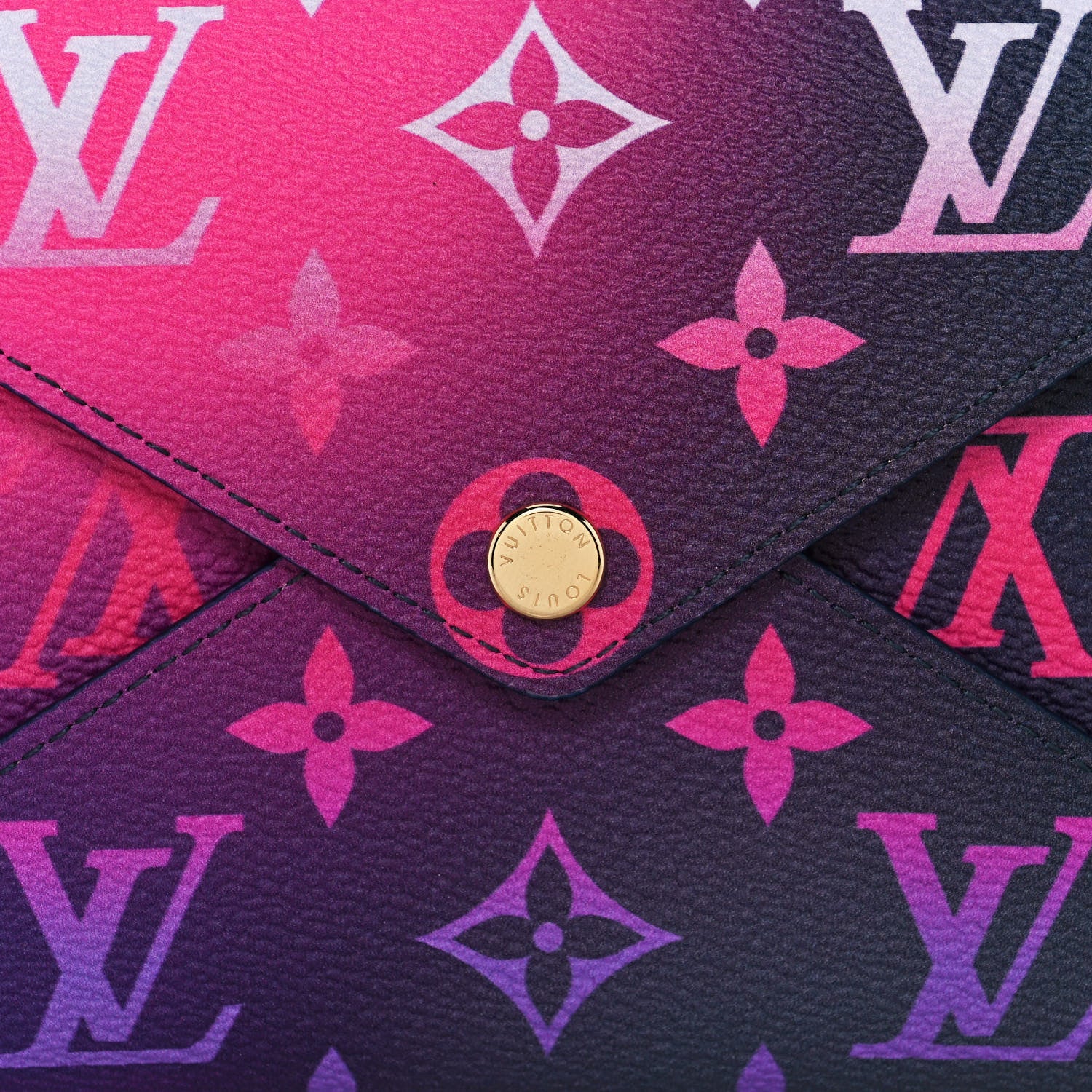 Louis Vuitton Monogram Spring In The City Medium Kirigami Pochette Insert Midnight Fuchsia 7 of 11