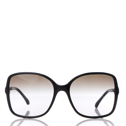 Chanel Lambskin Square Chain Sunglasses 5210-Q Black 2 of 10