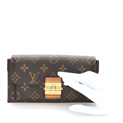 Louis Vuitton Monogram Elysee Wallet Bordeaux 2 of 7
