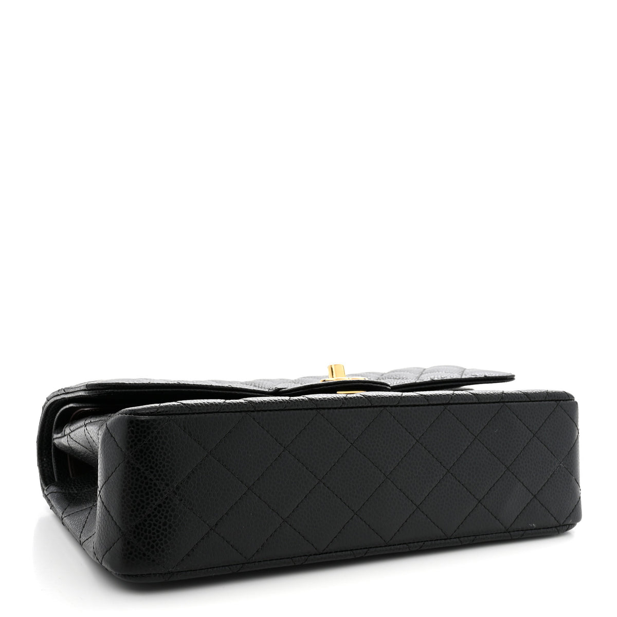 Chanel Caviar Quilted Medium Double Flap Black 4 of 12