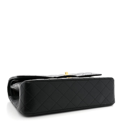 Chanel Caviar Quilted Medium Double Flap Black 4 of 12
