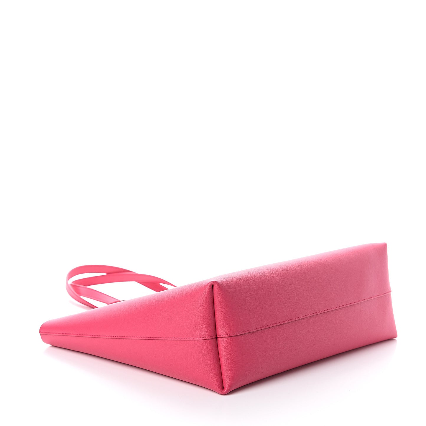 Calfskin Large Shopping Tote Fuchsia