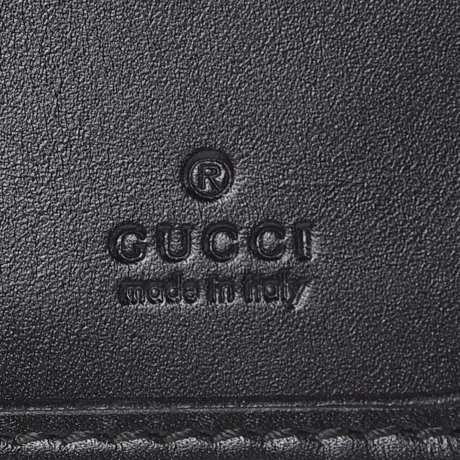 Gucci Guccissima Signature Web New Web Long Wallet Black 6 of 7