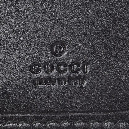 Gucci Guccissima Signature Web New Web Long Wallet Black 6 of 7