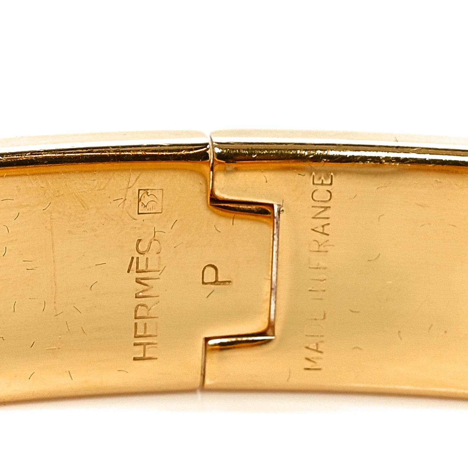 Hermes Enamel Narrow Clic Clac H Bracelet PM Black 4 of 5