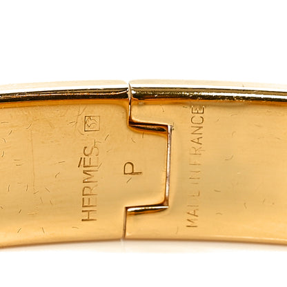 Hermes Enamel Narrow Clic Clac H Bracelet PM Black 4 of 5
