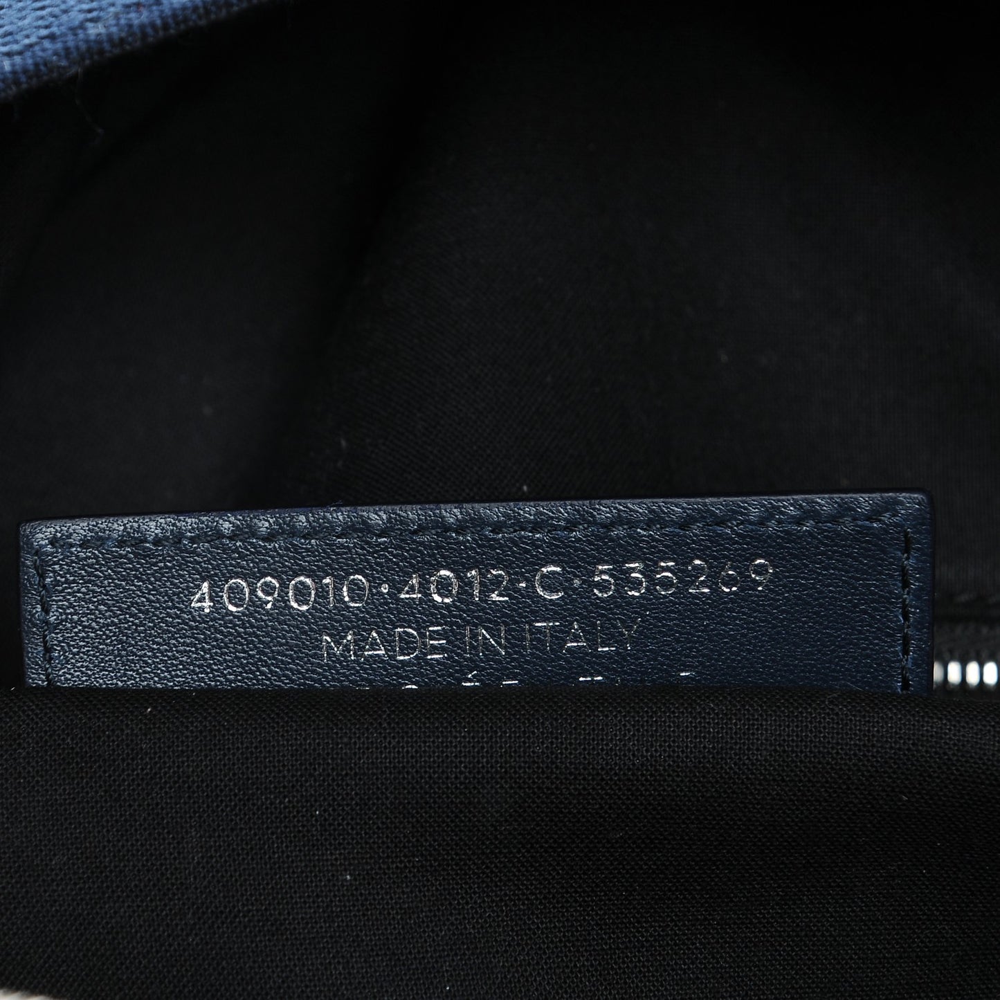 Smooth Calfskin Backpack Navy