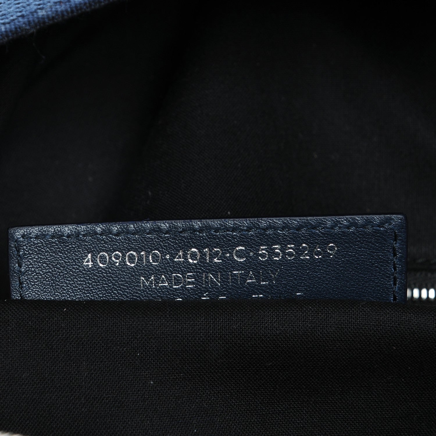 Balenciaga Smooth Calfskin Backpack Navy 7 of 8