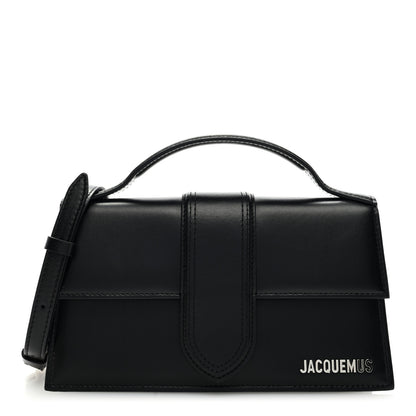 Jacquemus Smooth Calfskin Le Grand Bambino Black 1 of 8