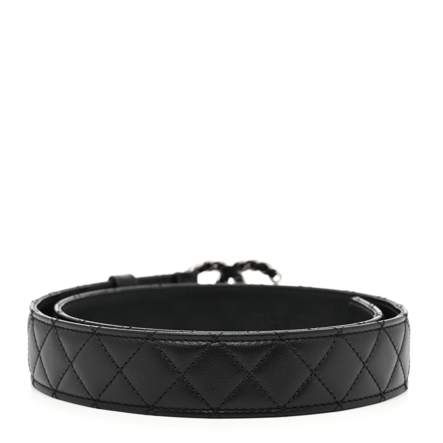 Chanel Caviar Quilted CC Chain Belt 80 32 Black 2 of 7