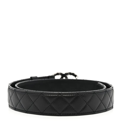 Chanel Caviar Quilted CC Chain Belt 80 32 Black 2 of 7