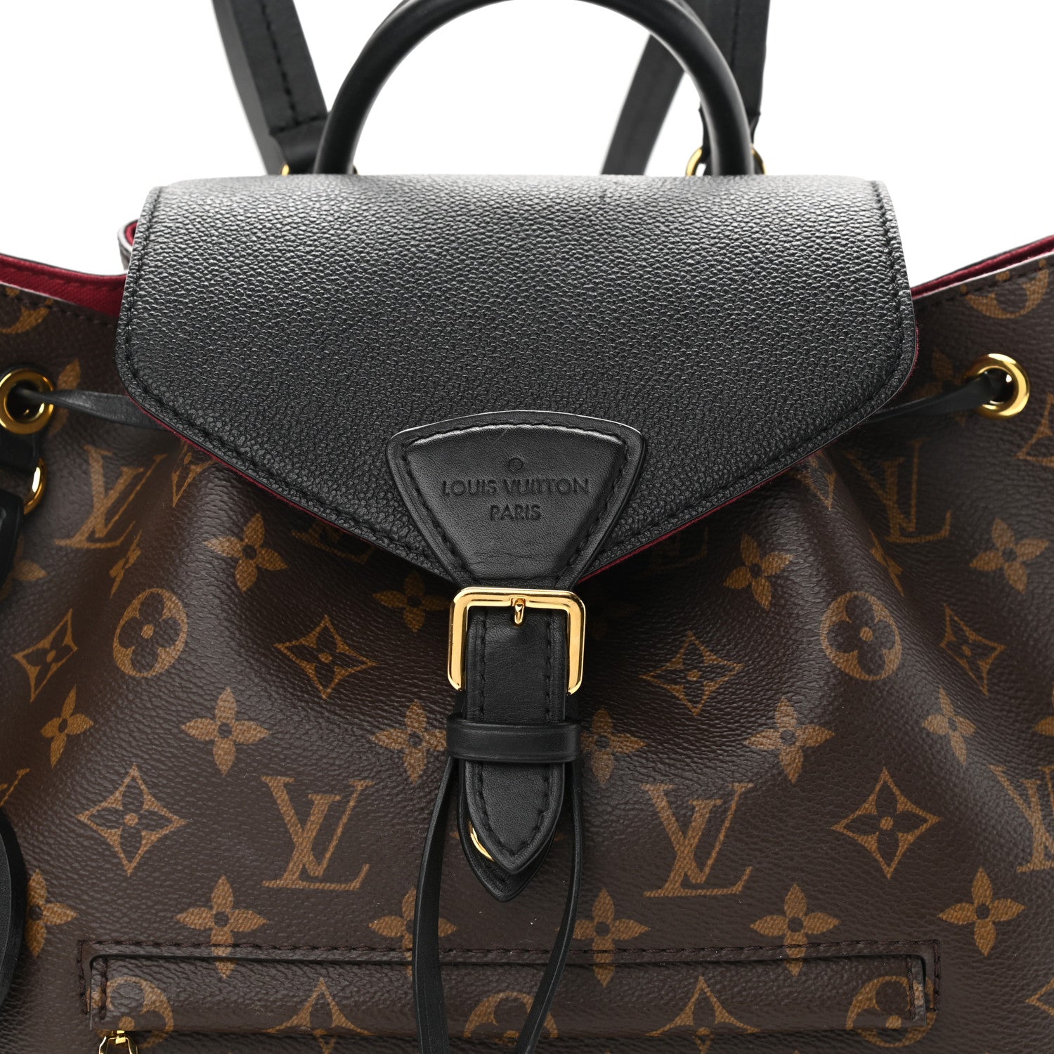 Louis Vuitton Monogram Montsouris PM Black 7 of 13