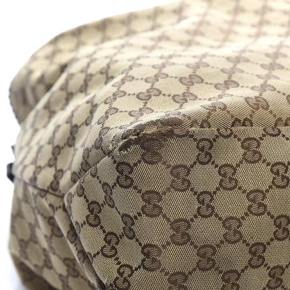 Gucci Monogram Large Horsebit Chain Hobo Dark Brown 8 of 12