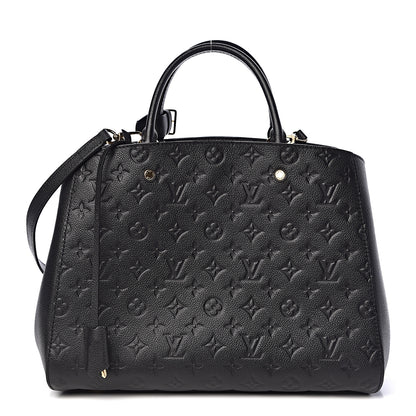 Louis Vuitton Empreinte Montaigne GM Black 1 of 14