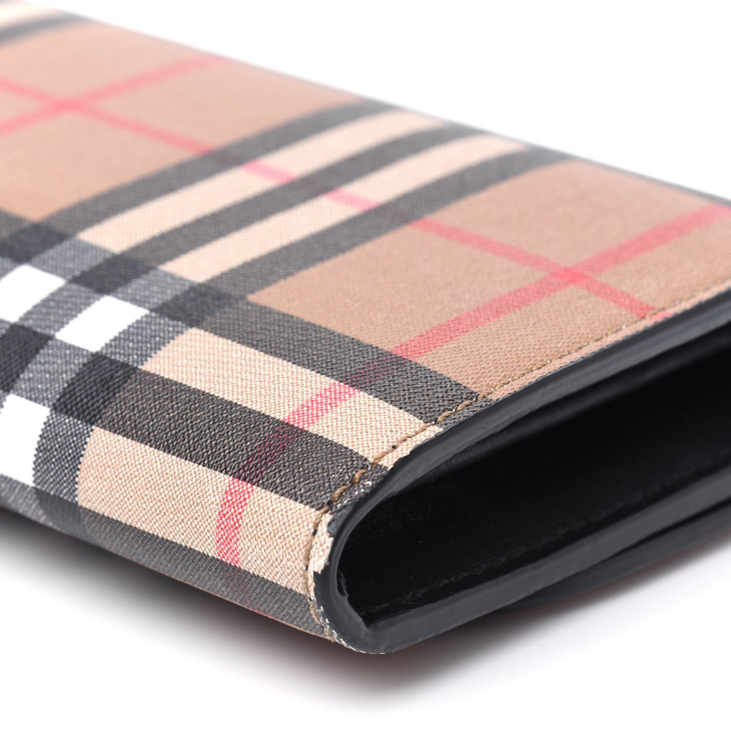 Burberry Vintage Check Halton Wallet Black 14 of 16