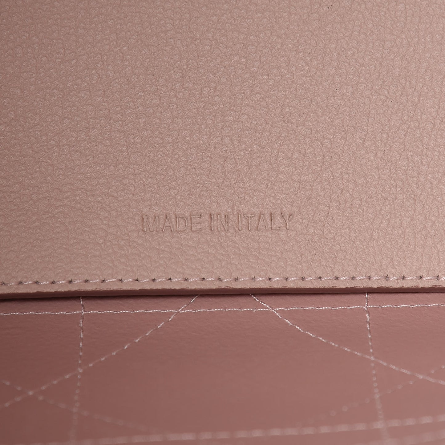 Grained Calfskin Cannage Medium Ultradior Tote Rose Poudre