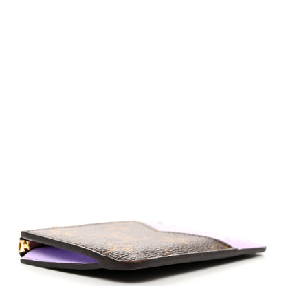 Louis Vuitton Monogram Zipped Romy Card Holder Bubble Tea 4 of 6